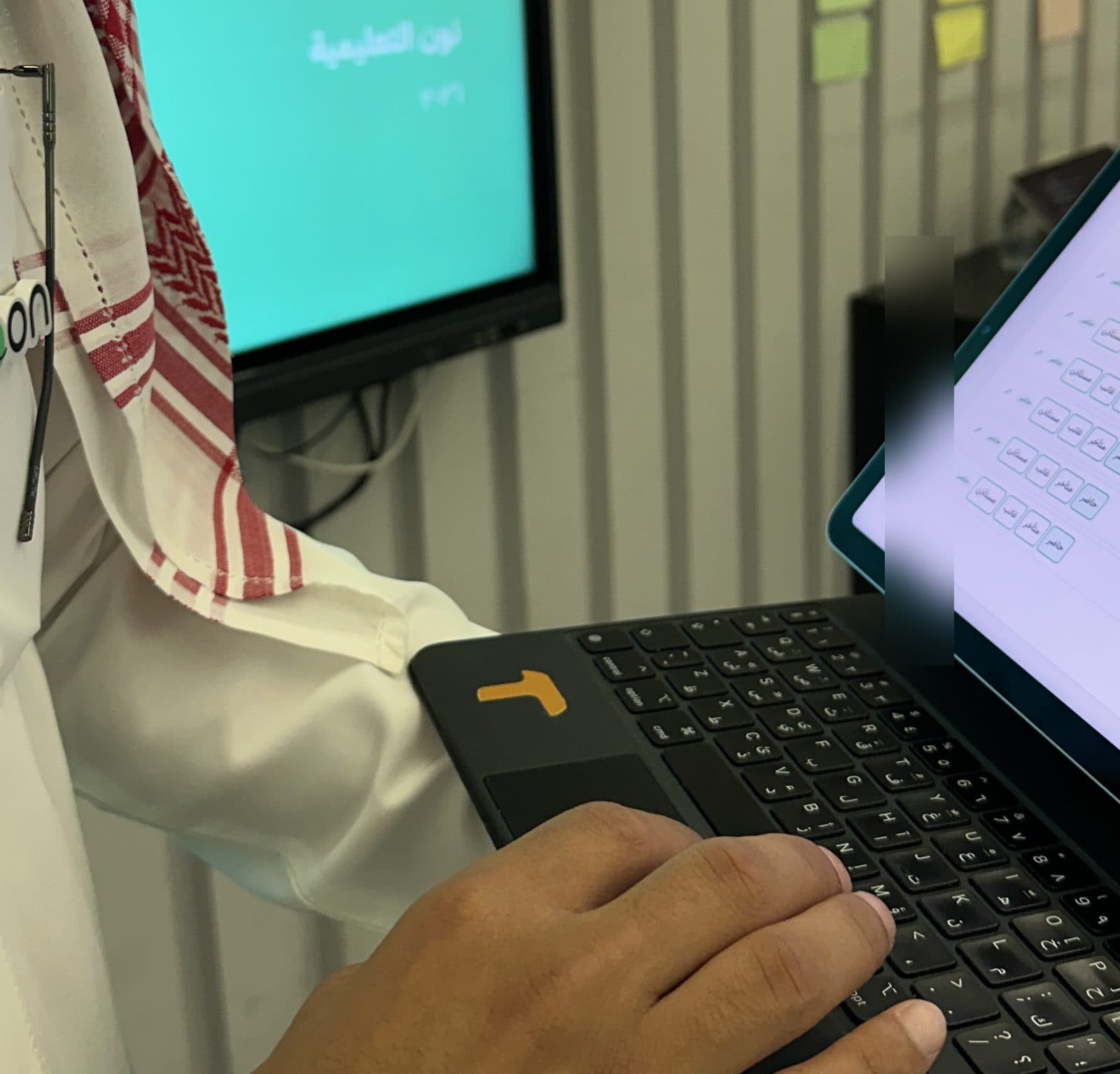 A trainer marking attendance for a workshop batch in the Training and Development Portal